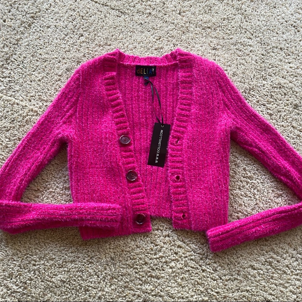 Delias cropped cardigan